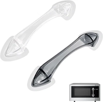 2Pcs Universal Microwave Door Handle Replacement Fits Most Microwave Ovens Repla - Picture 1 of 7