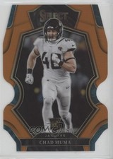 2022 Panini Select Premier Level Orange Prizm Die-Cut 61/199 Chad Muma #146 0o5t