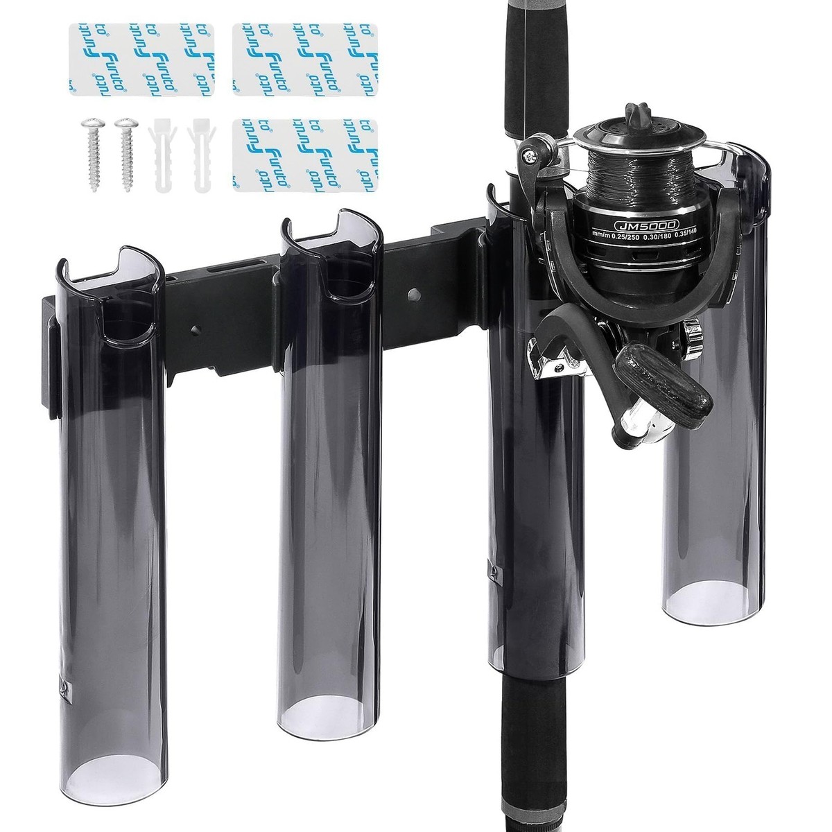 4-Tube Fishing Rod Holders for Boat & Pontoon, Marine Grade PC Fishing Pole R... | eBay 4-Tube Fishing Rod Holders for Boat & Pontoon, Marine Grade PC Fishing Pole R... | eBay