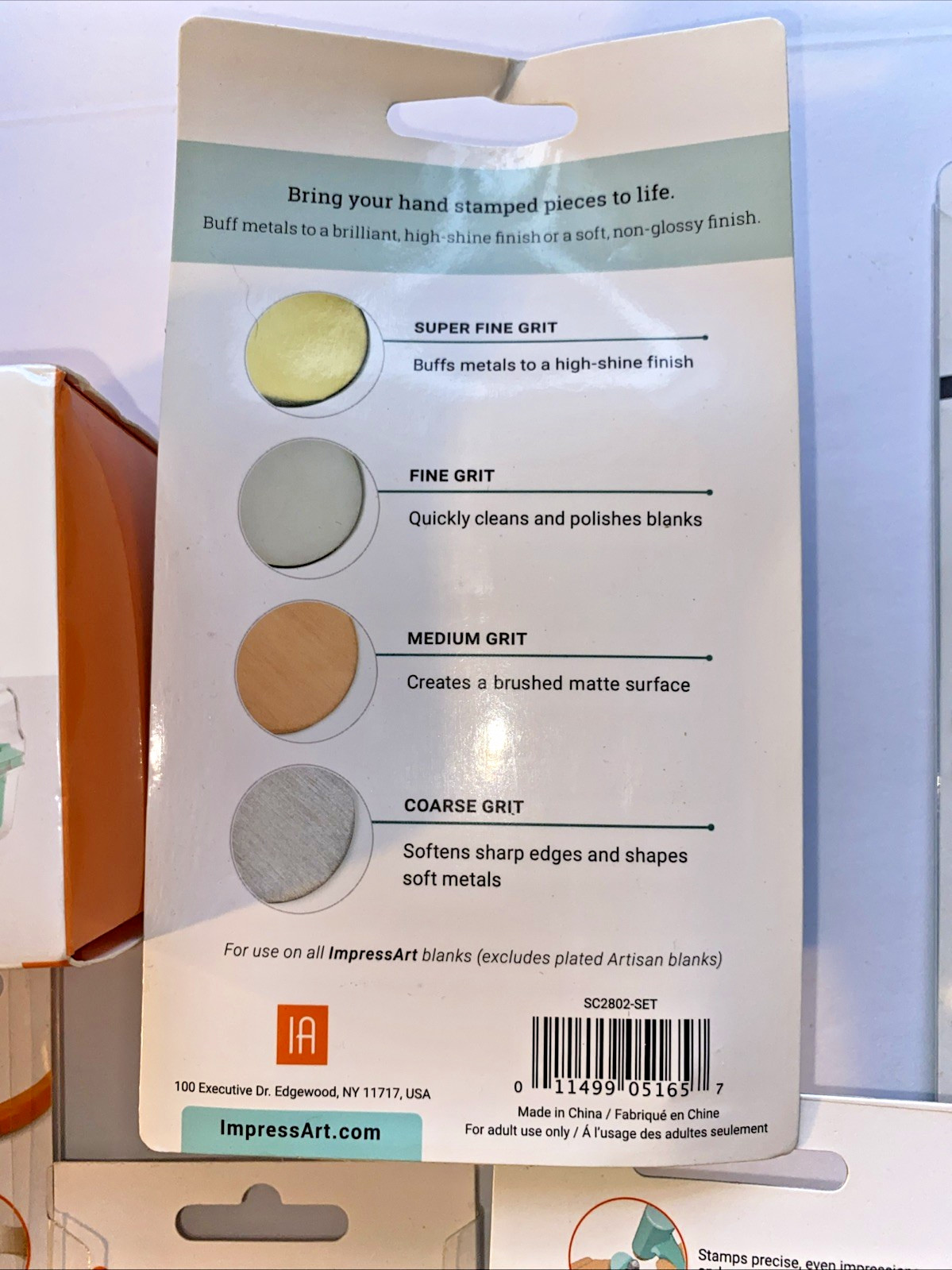 ImpressArt Metal Stamping Lot Marker Guides Storage Case Tape Buffing Blocks Jig