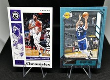 2020-21 Panini Chronicles Anthony Davis (Lot Of 2)