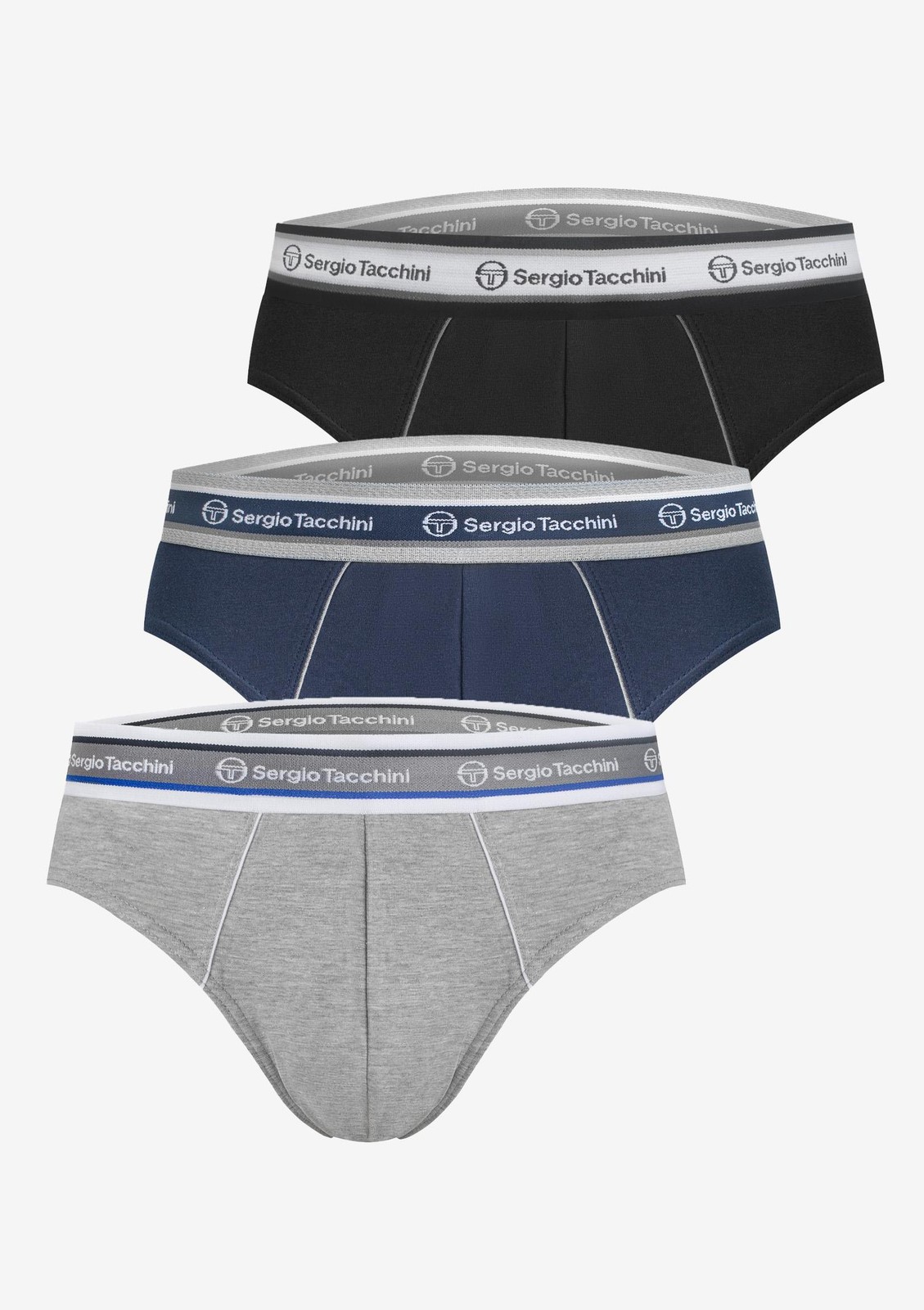 8051198570631 Slipy mskie baweniane 3pak w sportowym stylu 9001 Sergio Tacch 5790₽