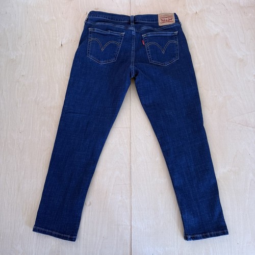 Levis Jeans Damen Blau Boyfriend Stretch Medium Wash Denim 28W 27L - Bild 9 von 10
