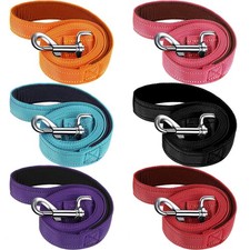 6 Pieces Dog Leash Bulk for Medium and Large Dog, Heavy Duty Nylon Pack Dogs ...