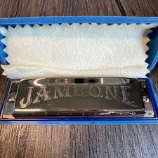 Genuine Jambone by AXL Harmonica in the Key of "G" With Case