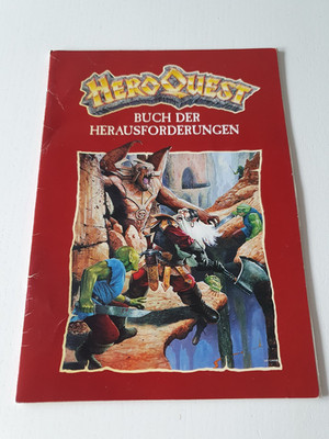 HERO QUEST KARAK VARN  QUESTBUCH REGELBUCH - MB SPIELE KV01