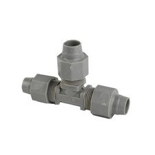 Zurn QAT332 Tee 1/2" x 1/2" x 3/8" PEX Copper CTS Assembled Plumbing Fitting