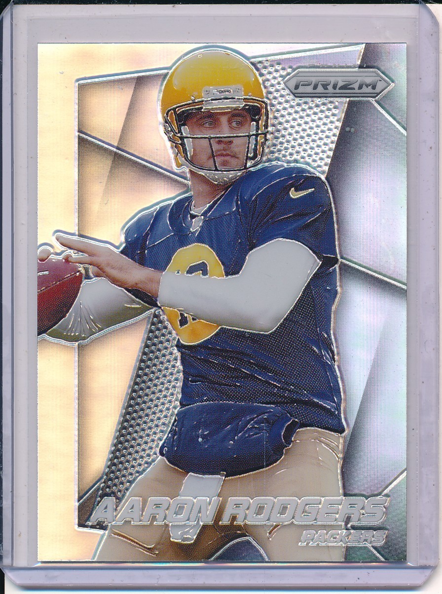 2014 Panini Prizm Aaron Rodgers Silver Prizm #67