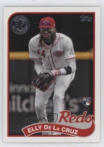 2024 Topps Update 1989 Topps Baseball Elly De La Cruz #89US-39 Rookie RC