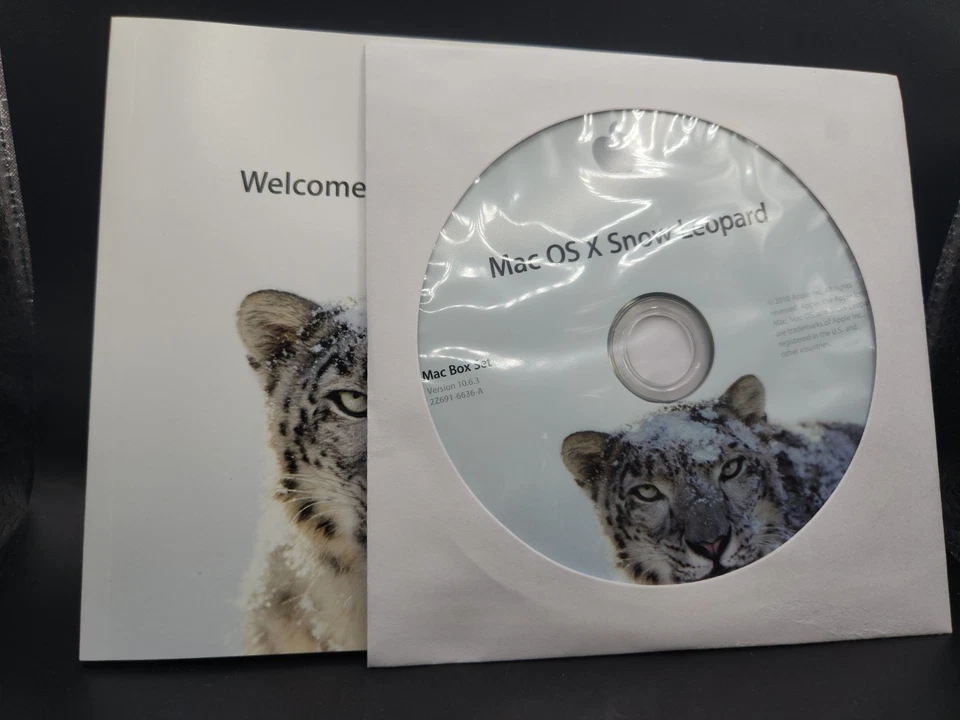 Apple Mac Box Set Includes Mac OS X Snow Leopard iLife 11 iWork 09 MC680Z/A - Image 2 of 4