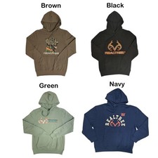 RealTree Men's Ultra-Soft Relaxed Fit Pullover Graphic Hoodie
