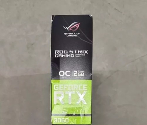 ASUS ROG Strix GeForce RTX 3060 OC Edition 12GB GDDR6 Graphics Card - Black... - Picture 4 of 5