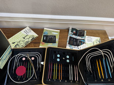 2 VINTAGE BOYE NEEDLEMASTER KNITTING NEEDLE SETS INCOMPLETE 