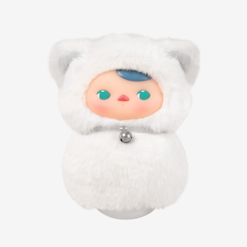PUCKY ROLY-POLY KITTY SERIES PELUCHE BAMBOLA SCATOLA CIECA CONFERMATA HOT CUTE TOY REGALO - Foto 4 di 9