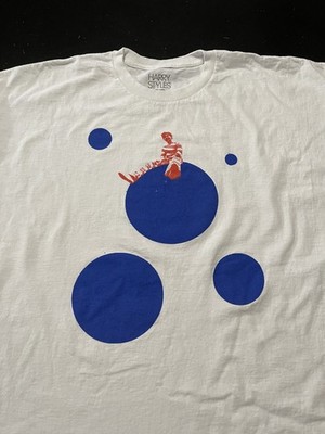 Harry Styles Love On Tour Bubbles T-Shirt, White, Size: 2XL XXL