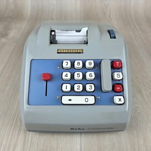 Untested Bohn Addmatic Mechanical Calculator Japan HTF Adding Machine *READ*