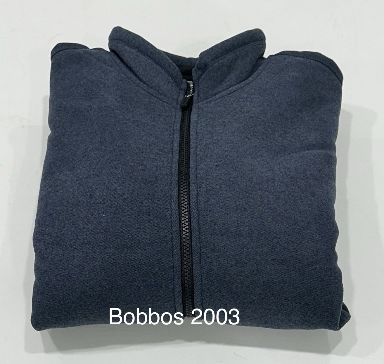 32 Degrees Heat Men's Full Zip Fleece Sherpa Mock Neck Jacket, Blue, Size M