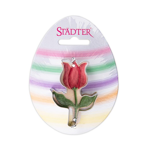StäDter Premium Ausstechform Tulpe 6,5 Cm FüR Kreative Backkreationen Ostern-image