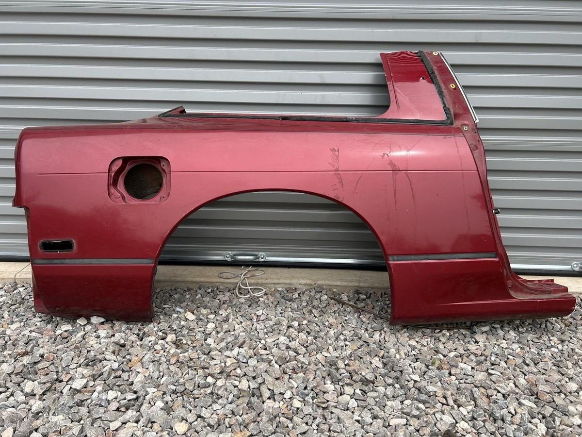 89-93 Nissan 240SX S13 Red Passenger Right Rear Quarter Panel