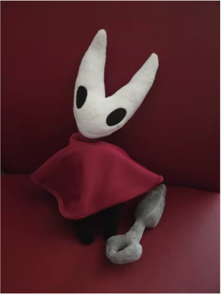 Hornet Plüschfigur 10cm – Hollow Silksong Anime Charakter, Weich Als Anhänger Oder Deko
