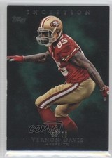 2011 Topps Inception Green 38/75 Vernon Davis #71 0a7