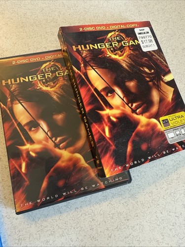 The Hunger Games 6 DVD / BLU Ray Lot, Catching Fire VG Mockingjay NIB Hunger VG - Imagen 6 de 12