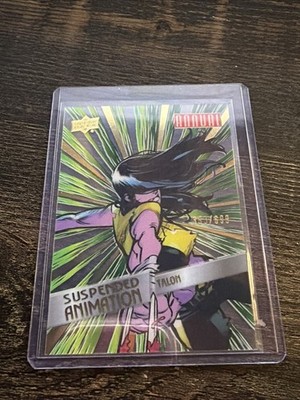 2023-24 UPPER DECK MARVEL ANNUAL SUSPENDED ANIMATION TALON /699