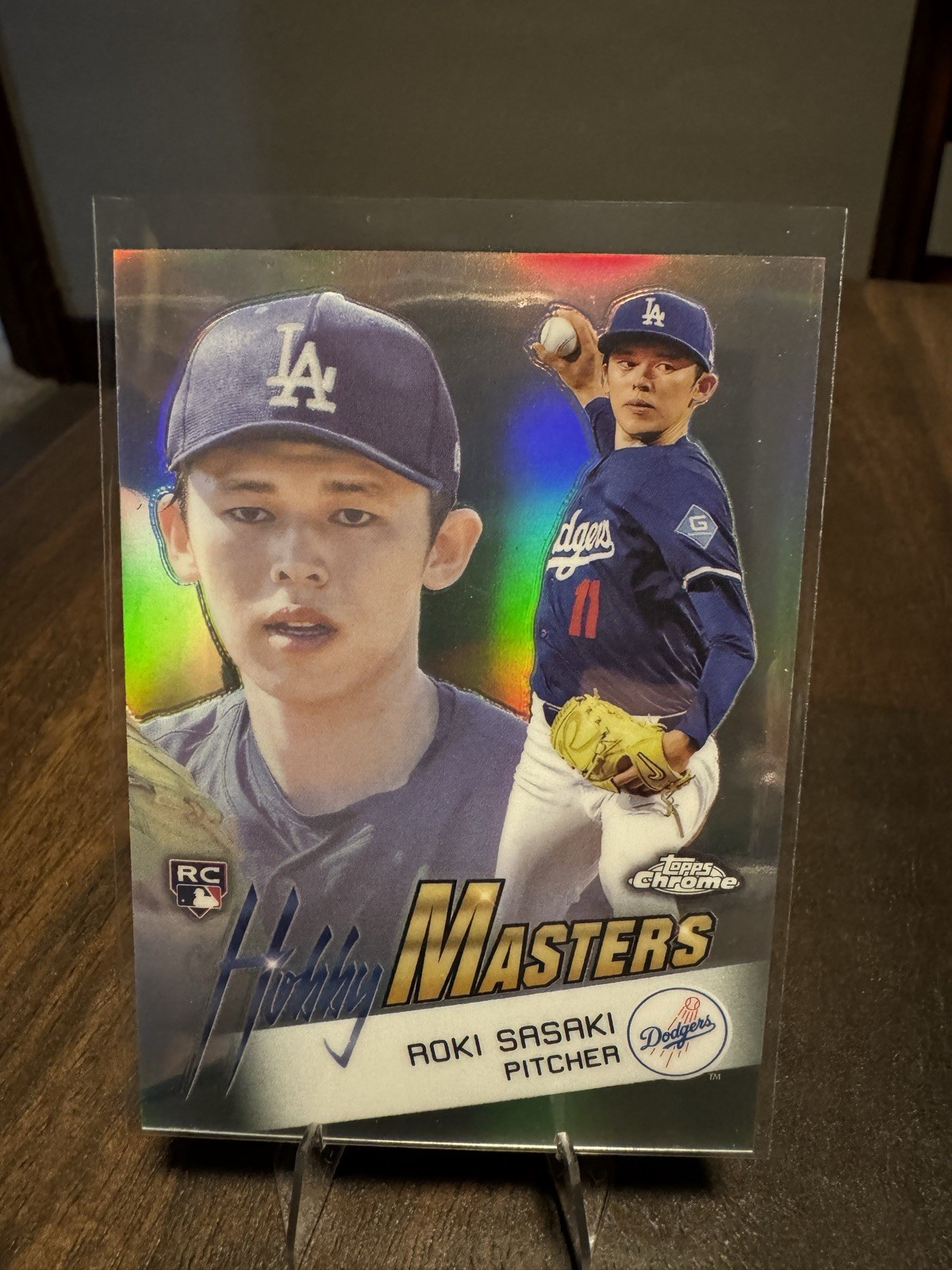 Roki Sasaki 2025 Topps Chrome#HM-19 Hobby Masters Rookie RC