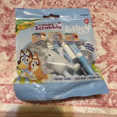 crayola scribble scrubbie Bluey