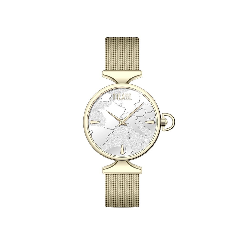 Womens Wristwatch ALVIERO MARTINI 1a Classe STROMBOLI CS.4705S/02M Steel Mesh