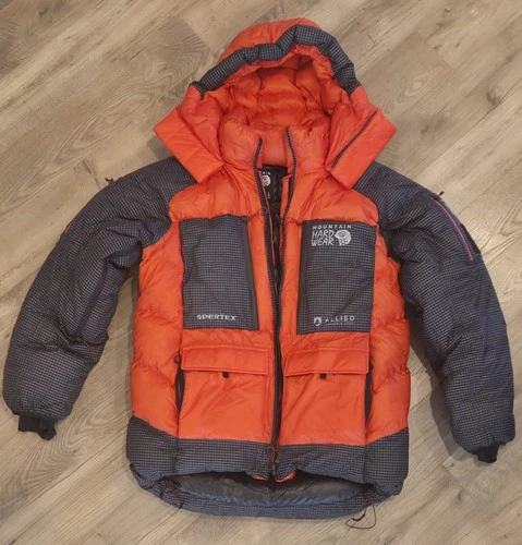 Mountain Hardwear Absolute Zero Down Parka - Men's State Orange, Large - product listing photo