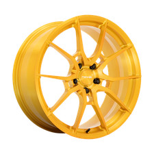 20x11 Niche T112 Kanan Brushed Candy Gold Forged Wheel 5x120 43mm