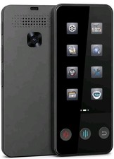 AI Language Translator Device 18 Languages Offline 142 Online - Black