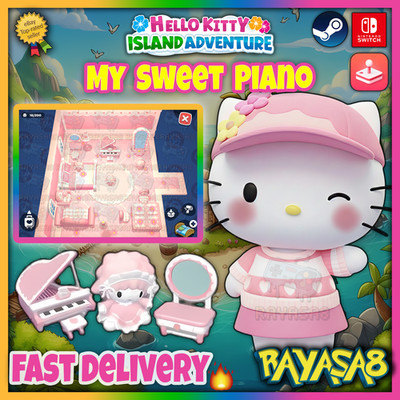 My Sweet Piano 2026   Hello Kitty Island Adventure | Arcade | Nintendo | Steam