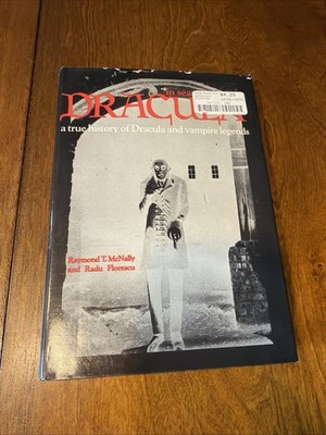 Vtg In Search of Dracula McNally Florescu 1972 HC DJ