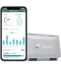 Flume 2 Smart Home Water Monitor & Leak Detector – Wifi Connected, Real-Time Usa