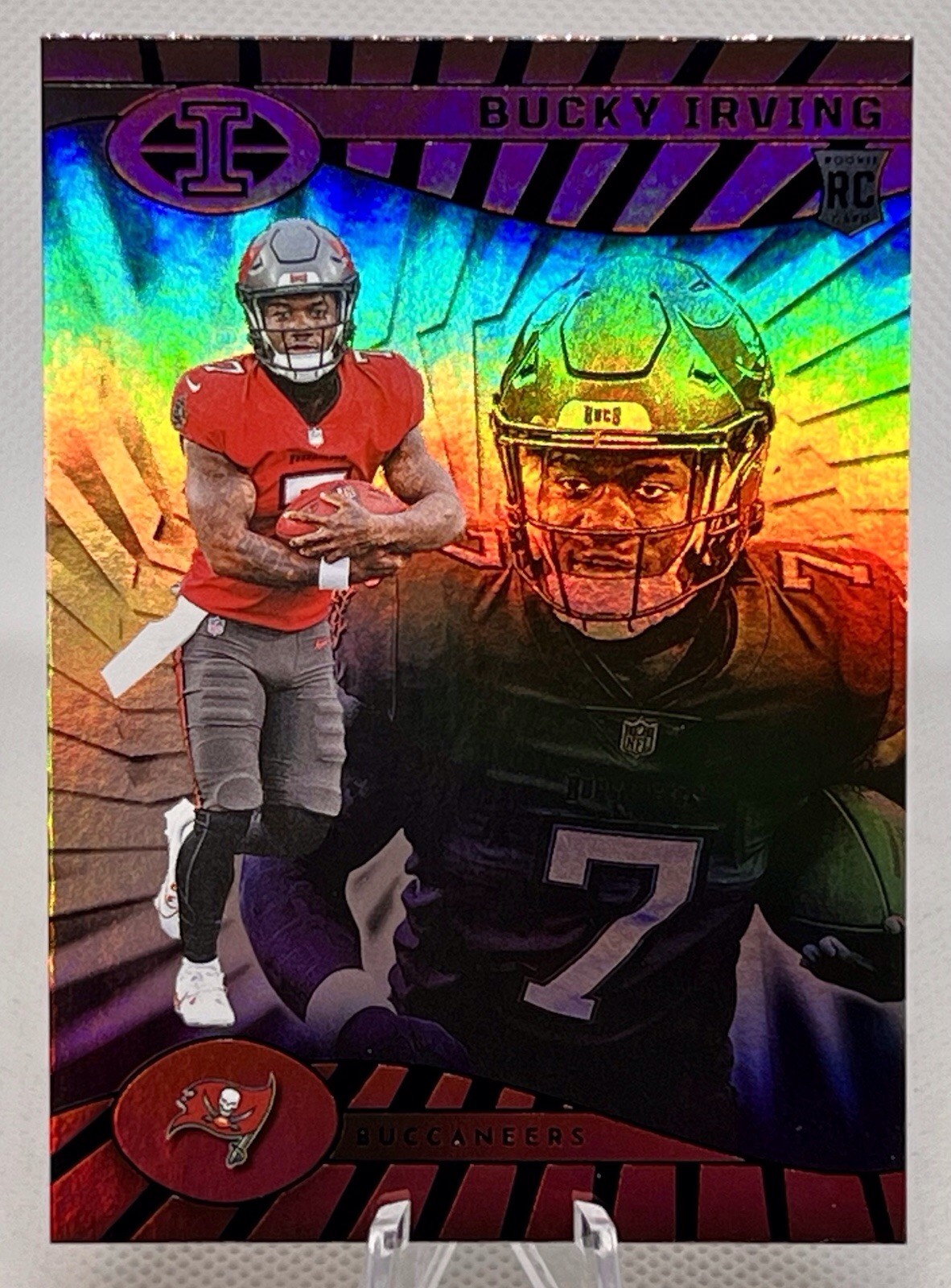 BUCKY IRVING RC 2024 Panini Illusions #85 Rookie Tampa Bay Buccaneers