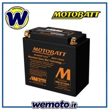Batteria Motobatt MBYZ16HD Sigillata Kawasaki Quad KVF Prairie 4X4 700 2004 2006