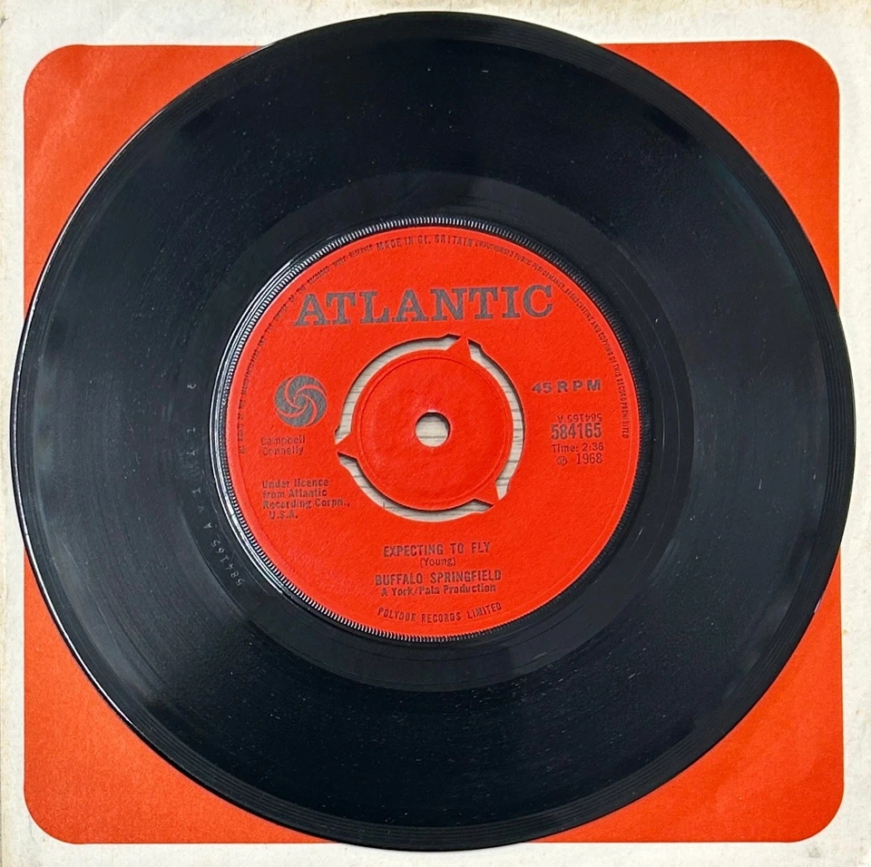 Buffalo Springfield – Expecting To Fly 7'' - 1968 UK Atlantic EX+  Play Tested - Image 2 of 4