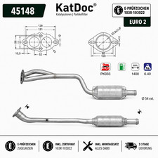 ✅ Katalysator BMW 3er E36 318is 318 Ti Euro 2
