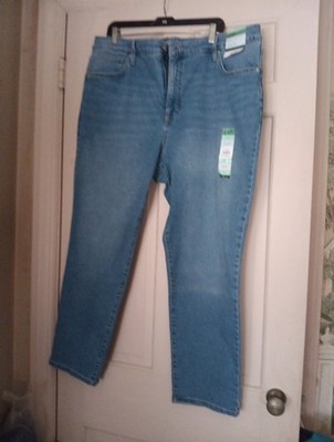 Tierra Sky  Womens Jeans NWT High Rise Straight Leg Jeans 20W