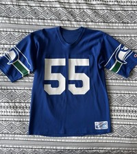 Vtg 80s RARE Seattle Seahawks Brian Bosworth Boz Champion Jersey Large Excellent