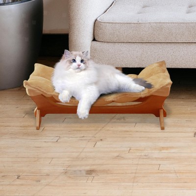 Katzencouch Bett Haustiermatte Atmungsaktiv Bequem Waschbar Tierbedarf Warm Katzennest