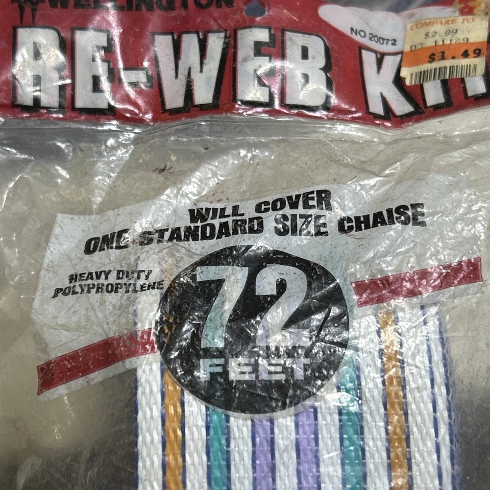 Lote De Colección De 3 Nuevos Kits Re Web Wellington 72 pies Foto 3 de 4