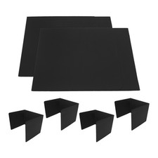 6pcs Classroom Desk Dividers for Students - 3-Panel Privacy Folders Study