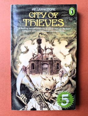 City of Thieves, Ian Livingstone, Fighting Fantasy 5, Green star 1st/1st Edition