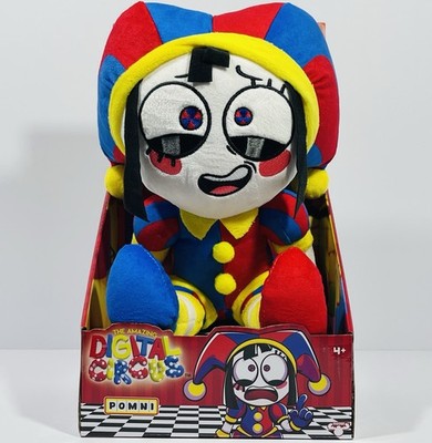 New In Box The Amazing Digital Circus Pomni 12-Inch Deluxe Plush Figure