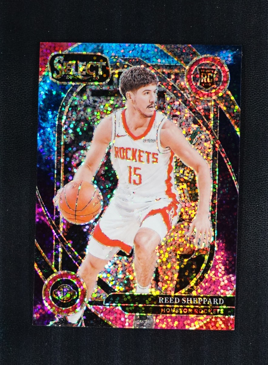 2024-25 Panini Select Reed Sheppard #299 Courtside Cosmic RC Rookie Case Hit SSP
