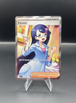 Fennel 162/086 Black Bolt Holo Full Art Pokémon TCG