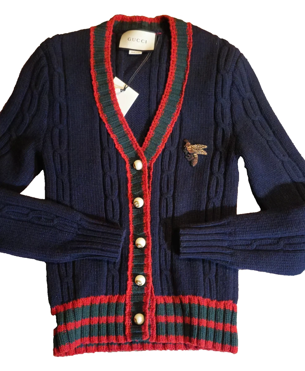 Gucci Blue Cardigan Sweaters for Men for sale | eBay
